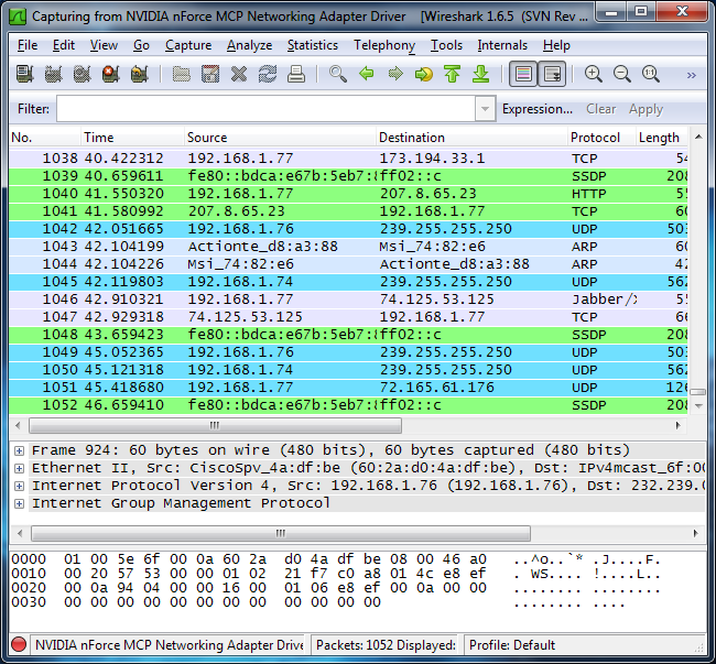 Wireshark ابزاری برای مانیتور ترافیک شبکه