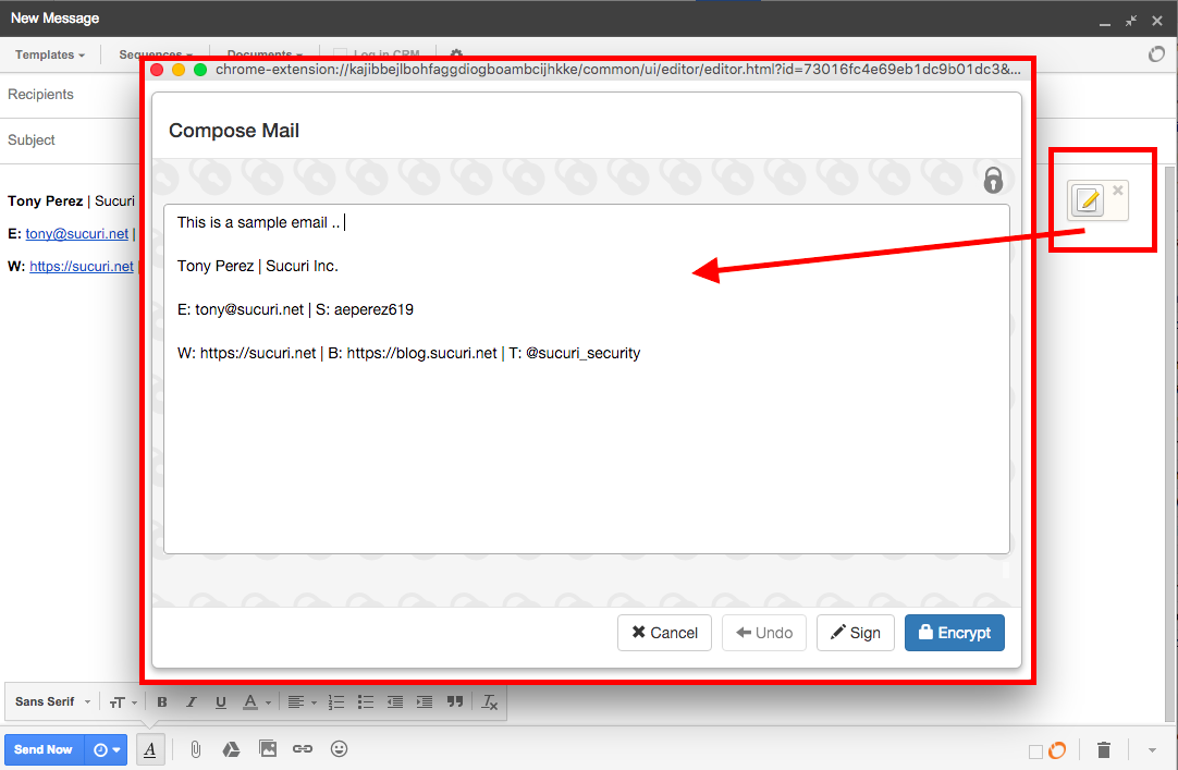 رمزگذاری ایمیل های Gmail با استفاده از Mailvelope