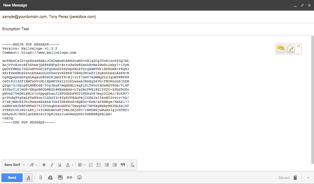 رمزگذاری ایمیل های Gmail با استفاده از Mailvelope
