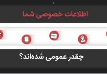 اطلاعات شخصی شما چقدر عمومی شدهاند؟ اطلاعات شخصی شما چقدر عمومی شدهاند؟