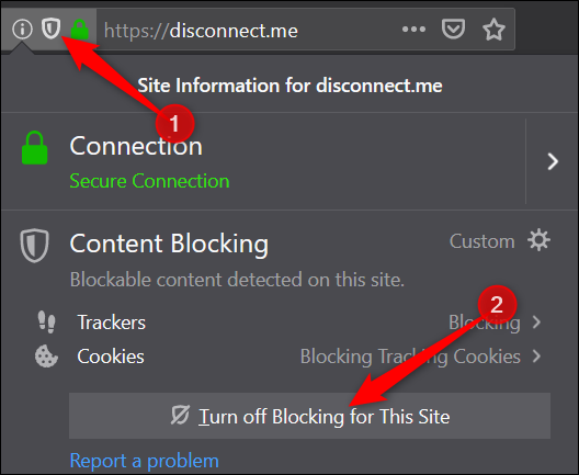 با استفاده از گزینه Content Blocking و بدون نصب افزونه روی فایرفاکس Tracker‌ها را مسدود کنیم