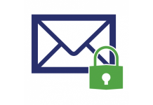اینوگرافیک رمزگذاری ایمیل