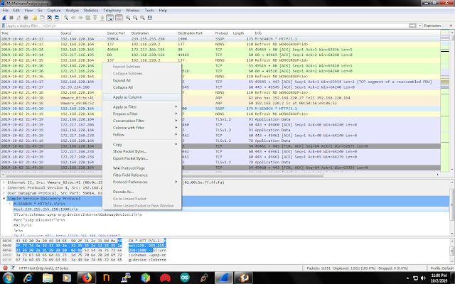 آنالیز ترافیک بد‌افزار با استفاده از Wireshark